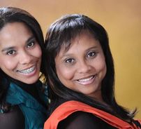 Foto de Izabell e Nilda Rissan