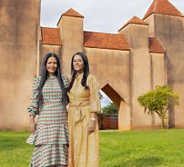 Foto de Lúcia e Léia