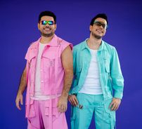 Foto de Luis Marcelo e Gabriel