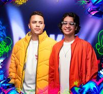 Foto de Kaká e Pedrinho