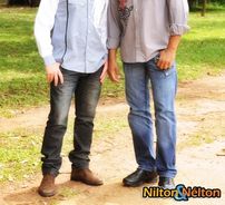 Foto de Nilton e Nelton