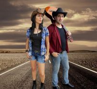 Foto de Fernanda e Evandro