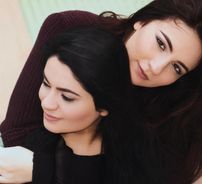 Foto de Gislaine e Mylena