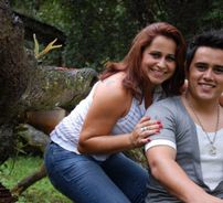 Foto de Márcia Lotto e Raphael