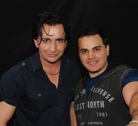 Foto de Robert e Alex