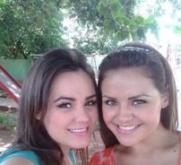 Foto de Ingrid e Daiane