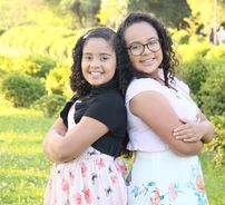 Foto de Debora e Abigail