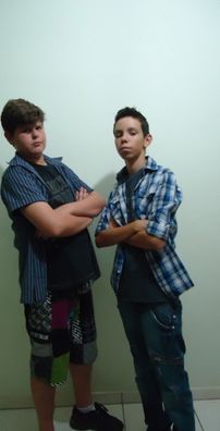 Foto de Marcus e Ronaldo