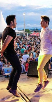 Foto de Marcus e Vinicius