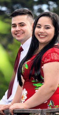 Foto de Natã e Cauani