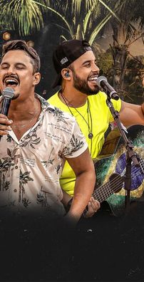 Foto de Clayton e Romário