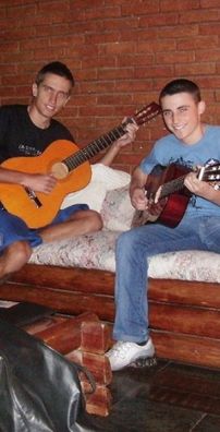 Foto de Jack e Bruninho da Viola