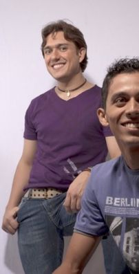 Foto de Victor e Eduardo