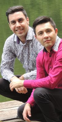 Foto de Máicon e Diego