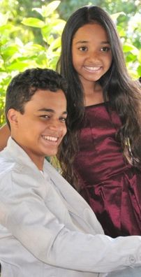 Foto de Lucas e Débora