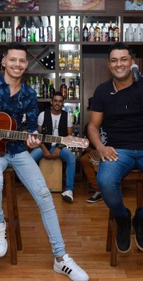 Foto de Marcos e Farid