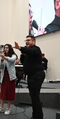 Foto de Nick e Junior