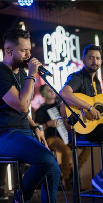 Foto de Zé Lucas e Benício