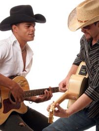 Foto de Márcio Texano e Gabriel