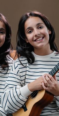 Foto de Amanda e Ana Laura - Gêmeas Wolfart