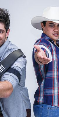 Foto de Talis e Welinton