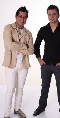 Foto de Nicolas e Michel