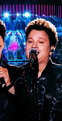 Foto de Luiz Cláudio e Giuliano