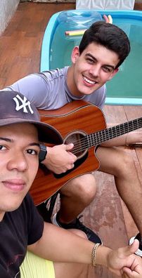 Foto de Mario e Filipe