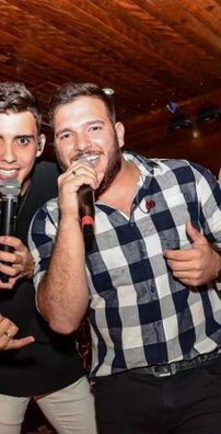 Foto de Zé e Leandro