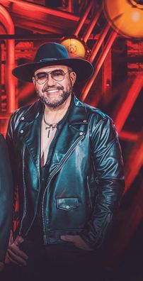 Foto de Felipe e Ferrari