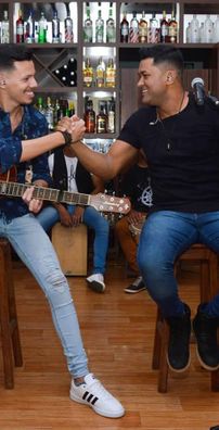 Foto de Marcos e Farid