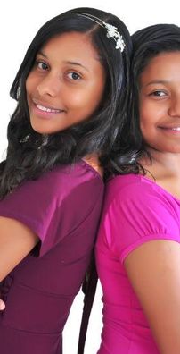 Foto de Keciane e Kecilene