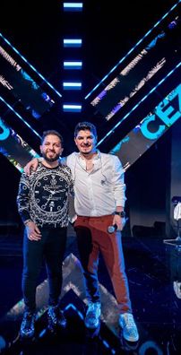 Foto de Júnior e Cézar