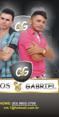 Foto de Carlos Magno e Gabriel Cachorrão