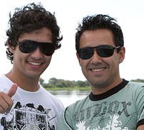 Foto de Eric e Henrique