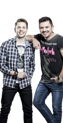 Foto de Léo e Fabiano