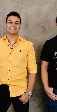 Foto de Everton e Alex