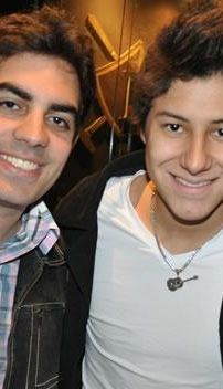 Foto de Denis e João Ricardo