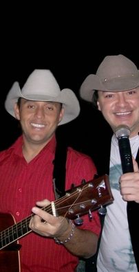 Foto de George e Paulinho