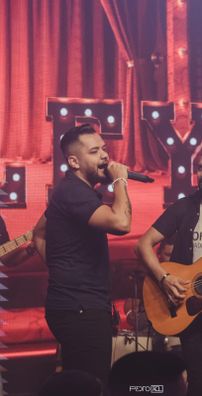 Foto de Zé Lucas e Benício