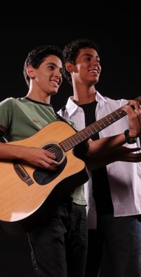 Foto de Hítallo e Elan