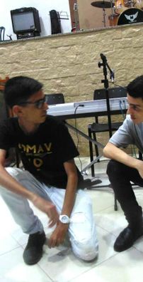 Foto de Erick e Lucas