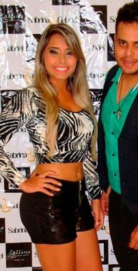 Foto de Sabrina e Gabriel
