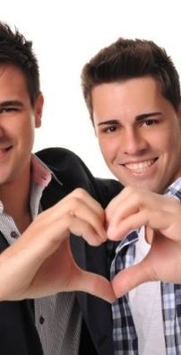 Foto de Nando e Felipe