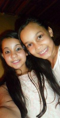 Foto de Clara e Lara