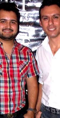 Foto de Thyago e Forlan