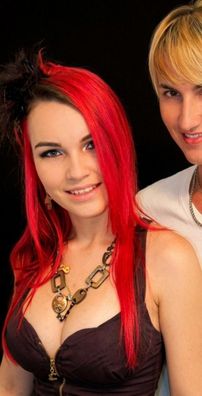 Foto de Raíssa e Junior