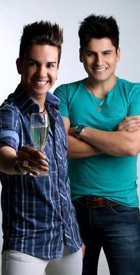 Foto de Diego e Gabriel