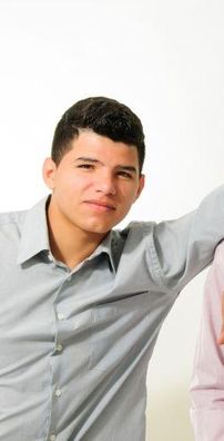 Foto de Arthur e Isaac