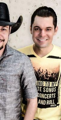 Foto de Léo e Junior